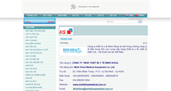 Desktop Screenshot of minhkhoamedical.com.vn